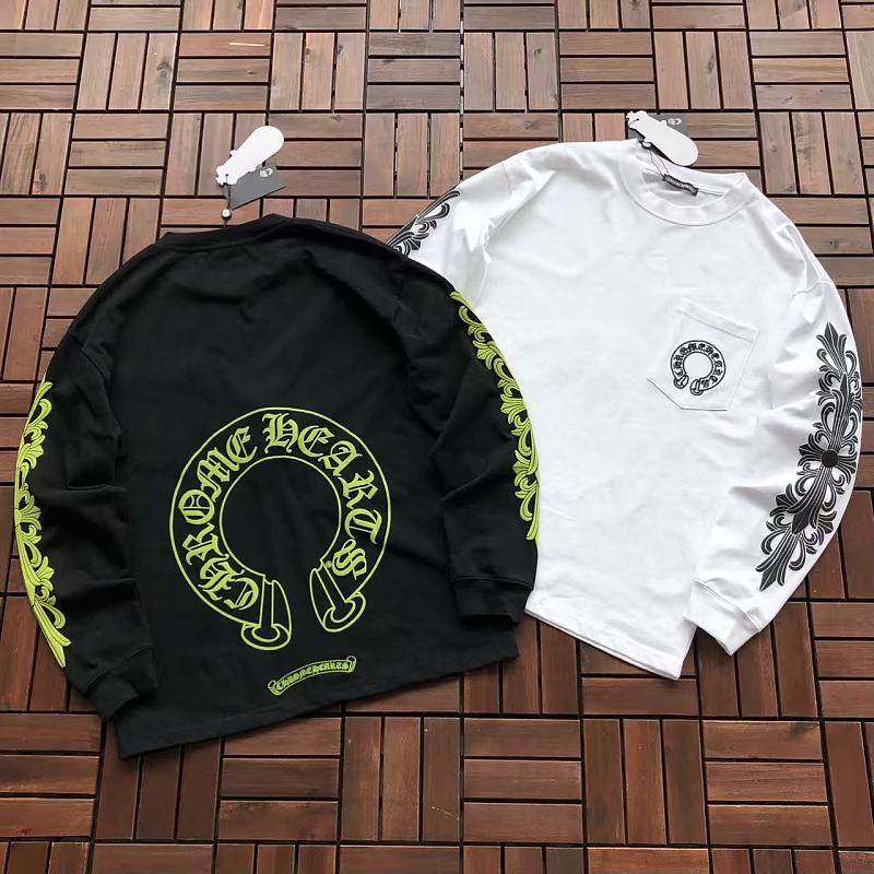CHROME HEARTS LONG-SLEEVE 66080255 (im 185CM 70KG iwear size M in the photo)