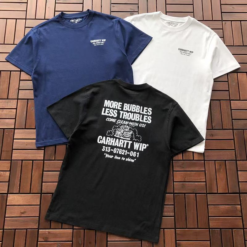 CARHARTT T-SHIRT 55041414 (im 185CM 80KG iwear size M in the photo)