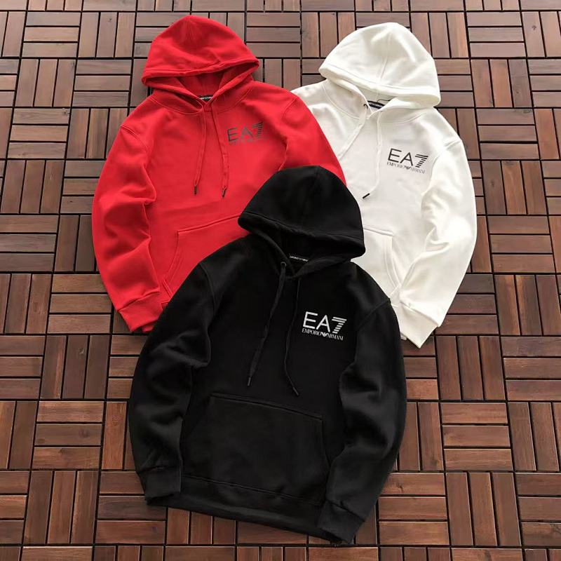 EMPORIO ARMANI HOODIE FLEECE 22113028 (im 176CM 58KG iwear size M in the photo)