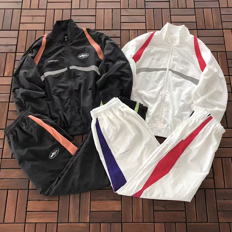 TOP PANTS CORTEIZ JACKET TROUSERS 33122233 (im 176CM 58KG iwear size S in the photo)