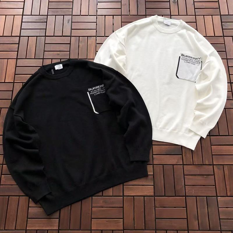BURBERRY SWEATER 66080203 (im 185CM 70KG iwear size 2XL in the photo)