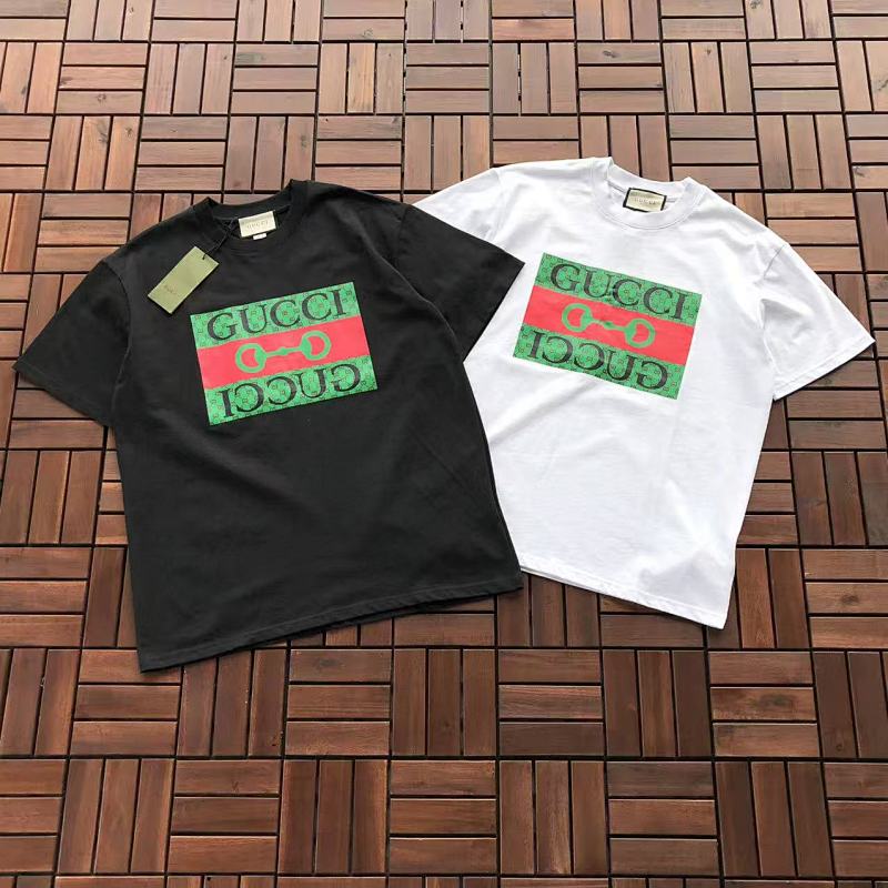 GUCCI T-SHIRT 11102323 (im 172CM 66KG iwear size L in the photo)