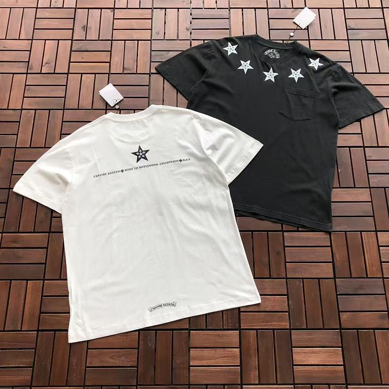 CHROME HEARTS T-SHIRT 55051453 (im 185CM 80KG iwear size M in the photo)