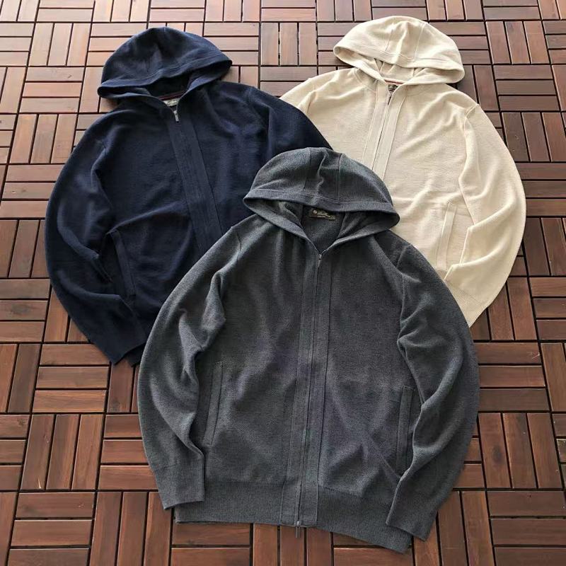 LORO PIANA HOODIE SWEATER 44120747 (im 180CM 68KG iwear size 48 in the photo)