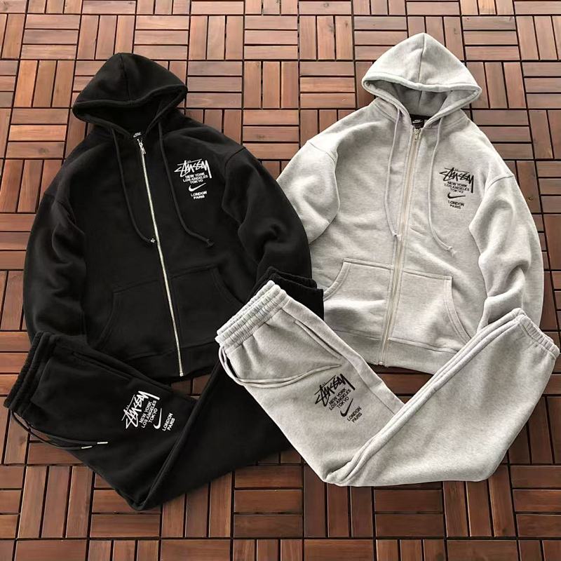 TOP PANTS NIKE & STUSSY HOODIE TROUSRS FLEECE 33122415