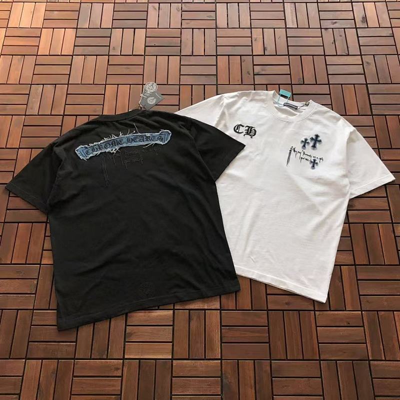 CHROME HEARTS T-SHIRT 11122910 (im 176CM 58KG iwear size M in the photo)
