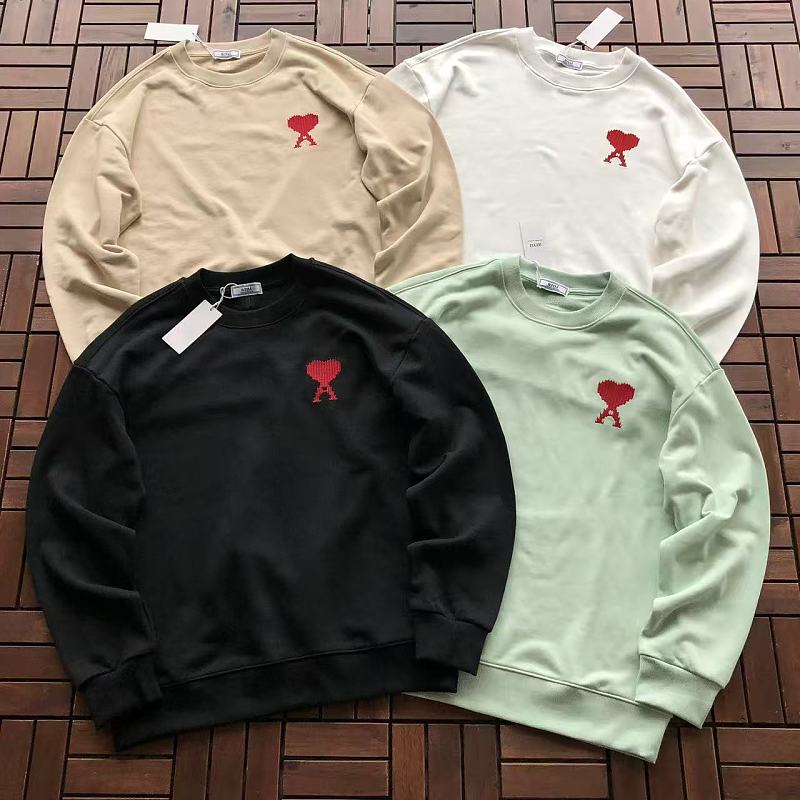 AMI SWEATER 66080326 (im 185CM 70KG iwear size L in the photo)