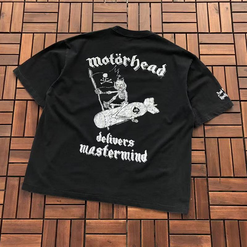 MASTERMIND T-SHIRT 77011244 (im 185CM 70KG iwear size M in the photo)