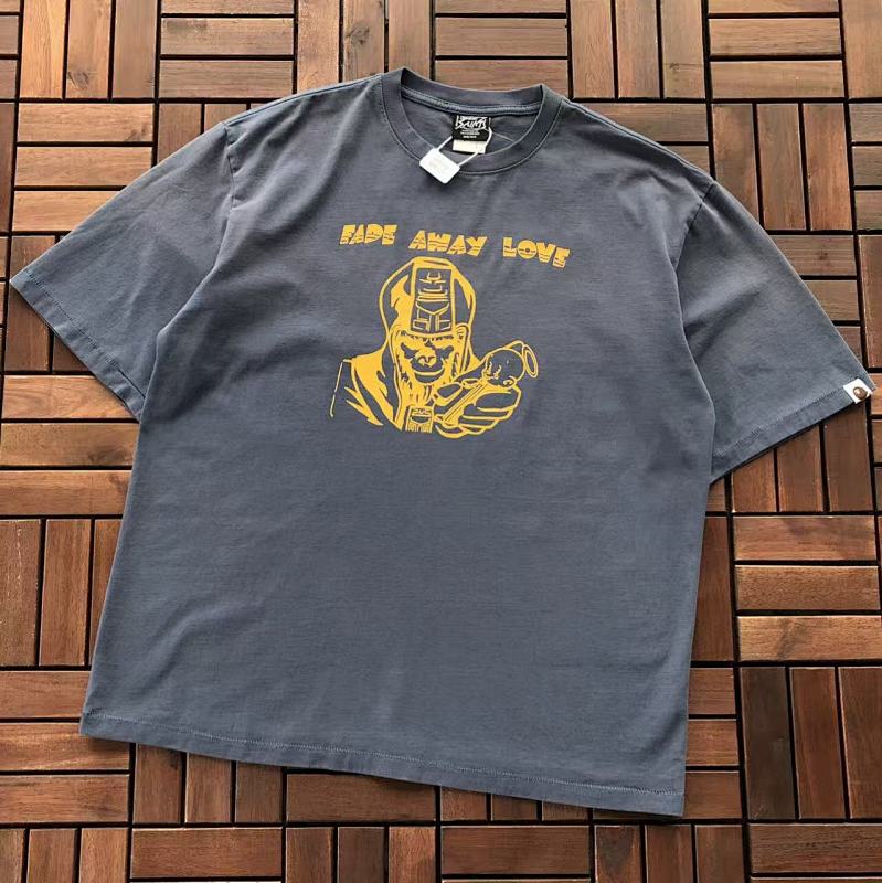 SAINT MICHAEL & BAPE T-SHIRT 77041236 (im 180CM 68KG iwear size M in the photo)