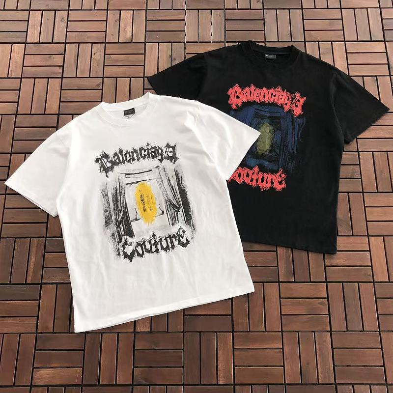 BALENCIAGA T-SHIRT 77042152 (im 185CM 80KG iwear size S in the photo)