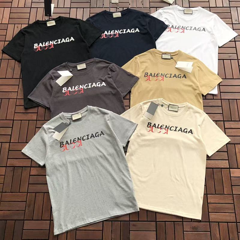BALENCIAGA & GUCCI T-SHIRT 66031005 (im 185CM 80KG iwear size L in the photo)