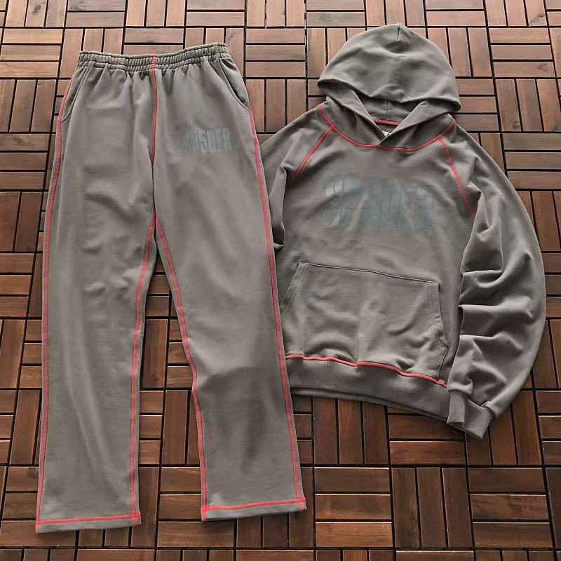 TOP PANTS SP5DER HOODIE TROUSERS 66071981 (im 185CM 70KG iwear size M in the photo)