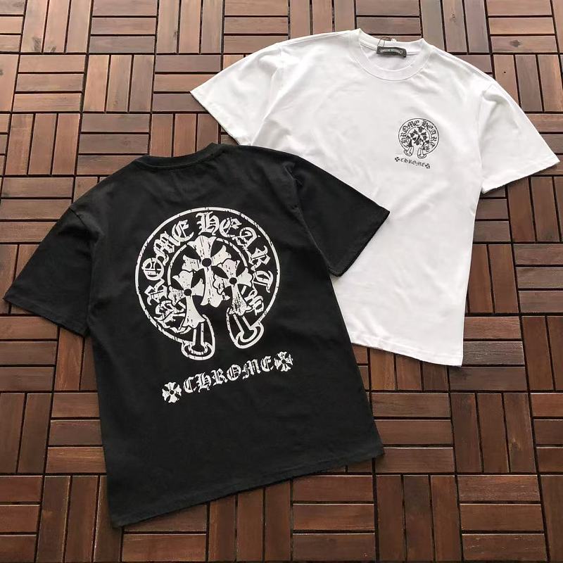 CHROME HEARTS T-SHIRT 55061802 (im 180CM 68KG iwear size S in the photo)