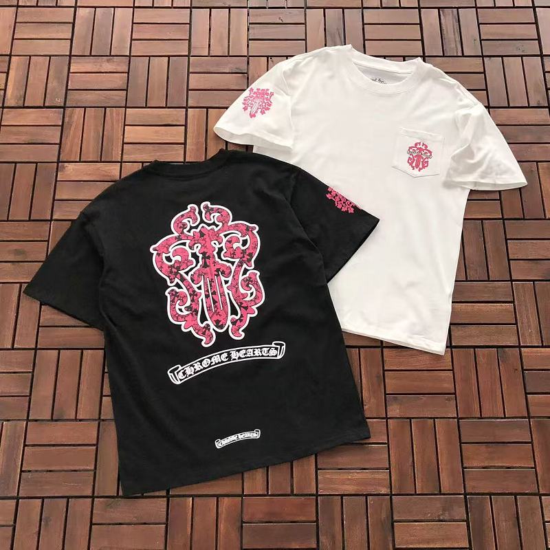 CHROME HEARTS T-SHIRT 77061021 (im 185CM 70KG iwear size M in the photo)