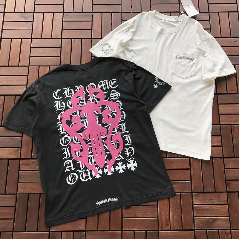 CHROME HEARTS T-SHIRT 55071074 (im 185CM 80KG iwear size M in the photo)