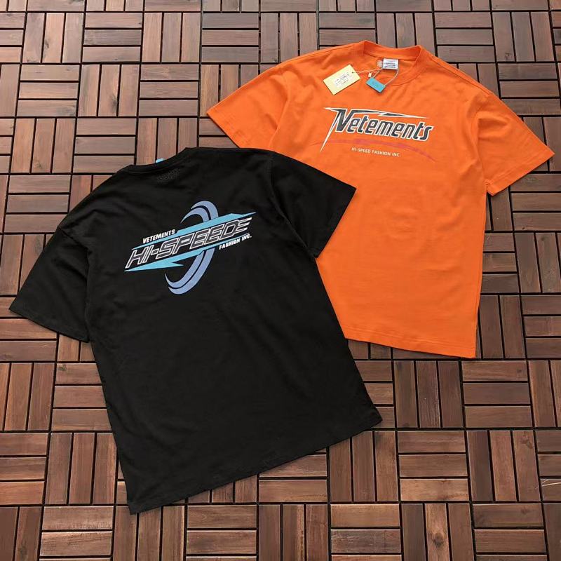 VETEMENTS T-SHIRT 66012549 (im 176CM 58KG iwear size M in the photo)
