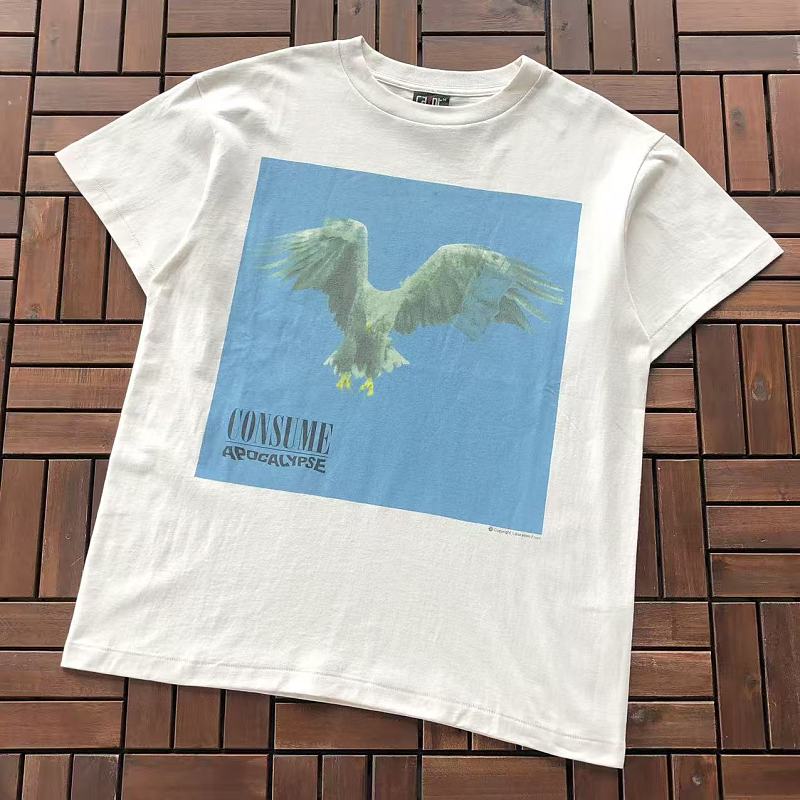 🔥1:1🔥 SAINT MICHAEL T-SHIRT 77070725 (im 185CM 80KG iwear size M in the photo)