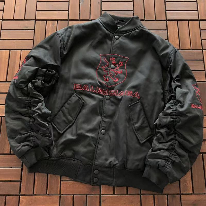 BALENCIAGA COTTON JACKET 44120749 (im 180CM 68KG iwear size 48 in the photo)