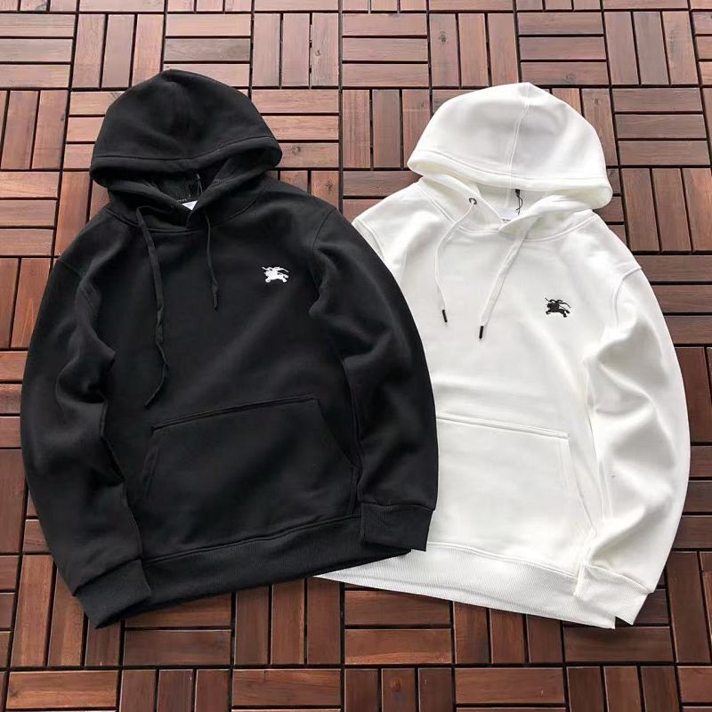 BURBERRY HOODIE FLEECE 22101329 (im 176CM 58KG iwear size L in the photo)