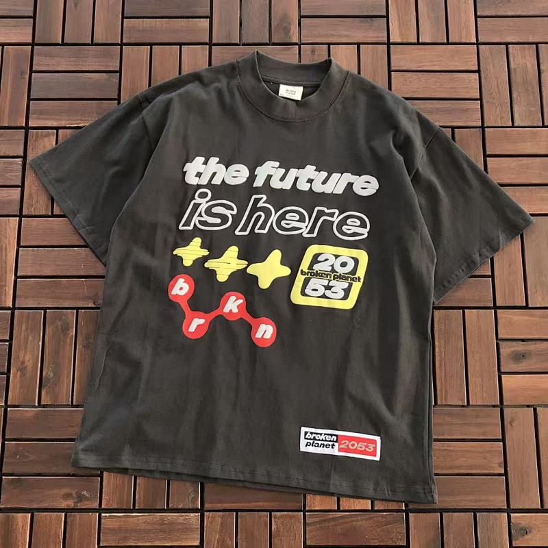 BROKEN PLANET T-SHIRT 77010840 (im 180CM 68KG iwear size S in the photo)