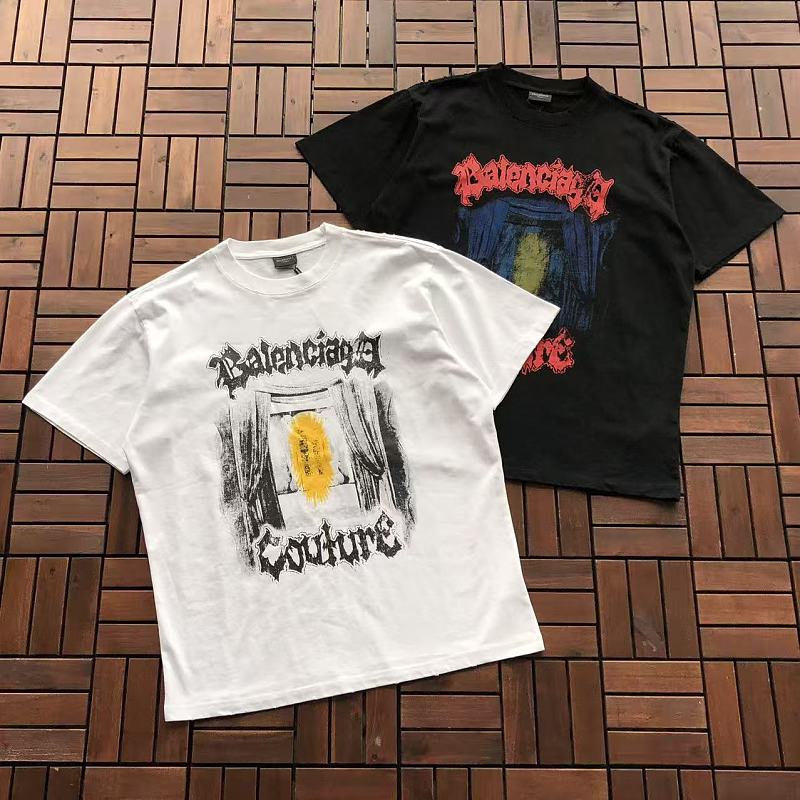 BALENCIAGA T-SHIRT 88050313 (im 185CM 80KG iwear size S in the photo)