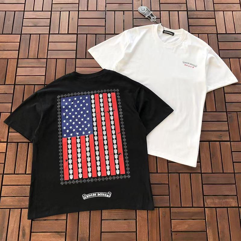 CHROME HEARTS T-SHIRT 77052640 (im 185CM 80KG iwear size M in the photo)