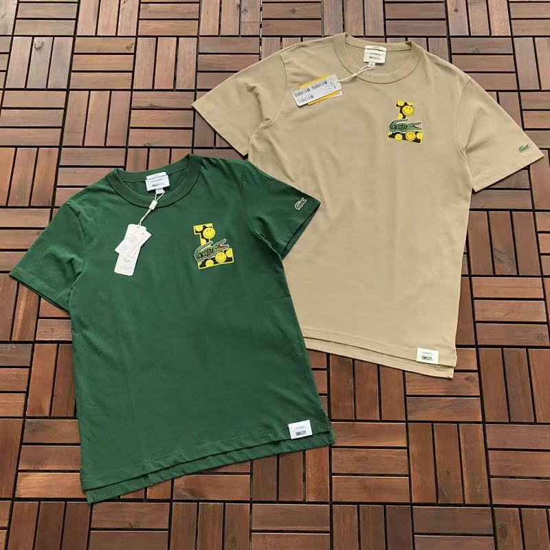 LACOSTE& SMILEY T-SHIRT 77031040 (im 185CM 80KG iwear size M in the photo)
