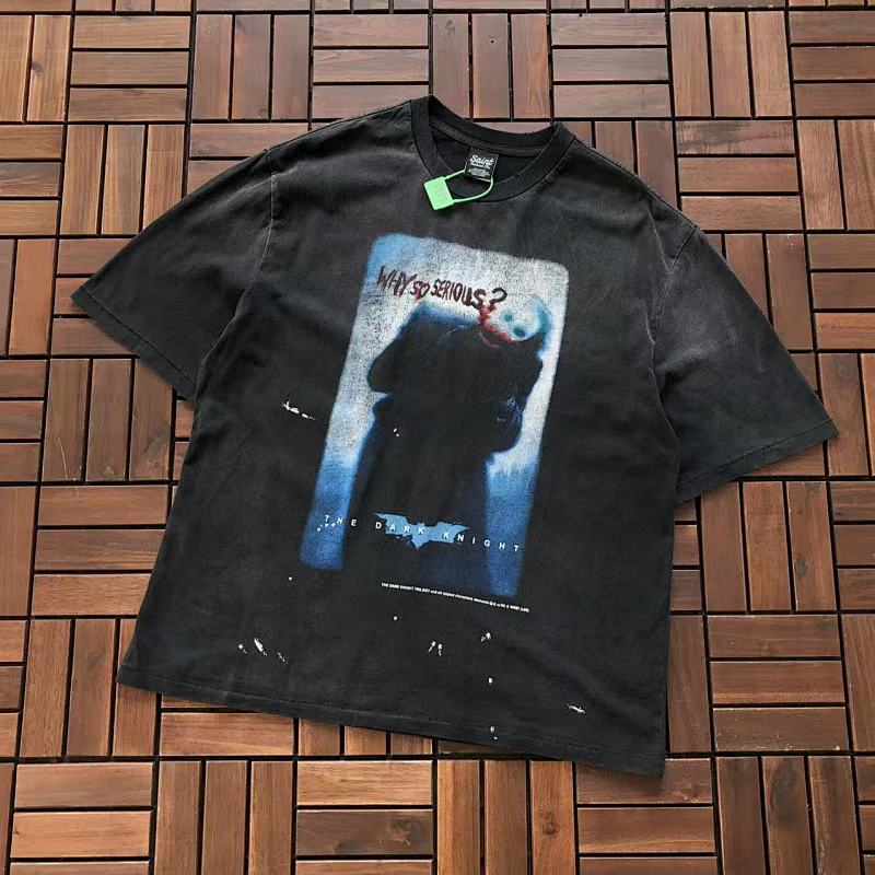 SAINT MICHAEL T-SHIRT 11122236 (im 180CM 68KG iwear size S in the photo)