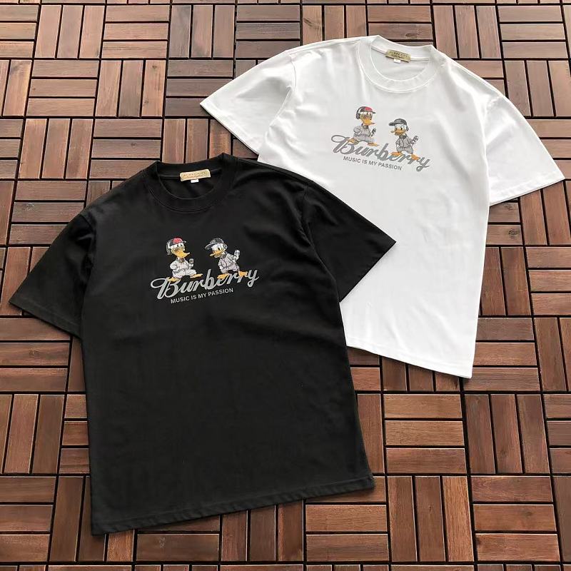 BURBERRY T-SHIRT 88071913 (im 185CM 80KG iwear size L in the photo)