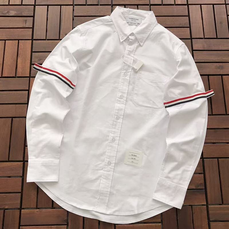 THOM BROWNE LONG-SLEEVE 88040387 (im 176CM 58KG iwear size 1 in the photo)