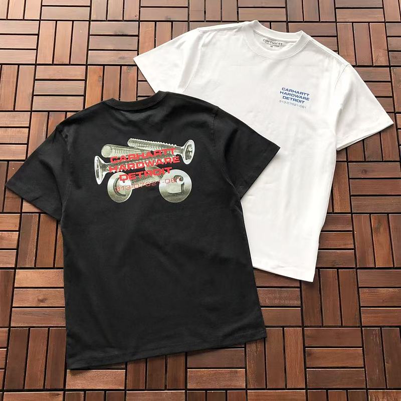CARHARTT T-SHIRT 55041422 (im 185CM 80KG iwear size M in the photo)