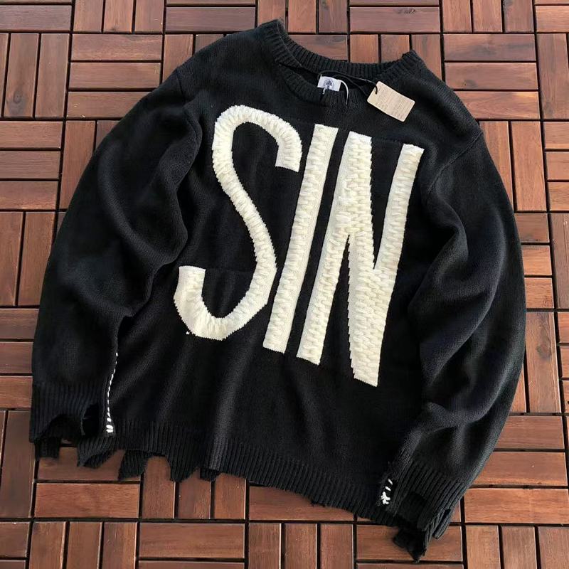 SAINT MICHAEL SWEATER 33121741 (im 180CM 68KG iwear size M in the photo)