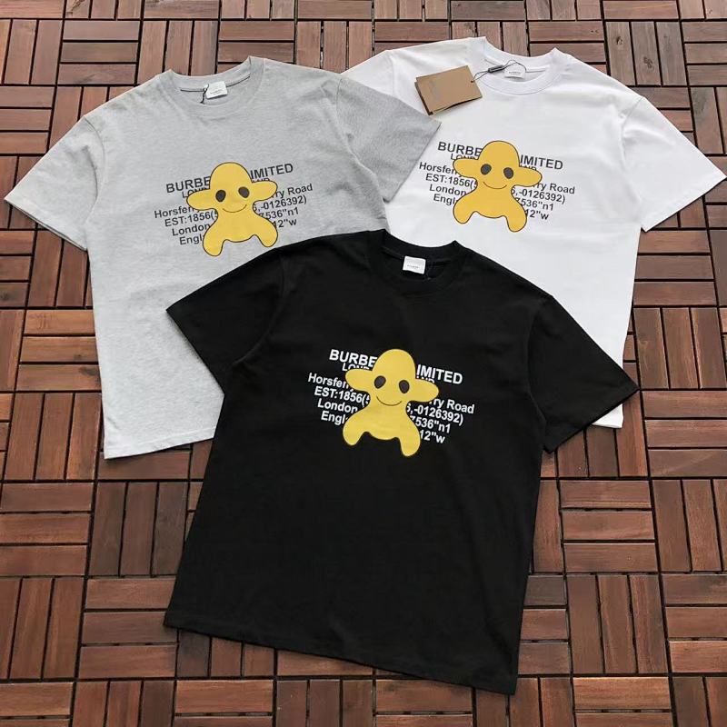 BURBERRY T-SHIRT 55031819 (im 180CM 68KG iwear size M in the photo)