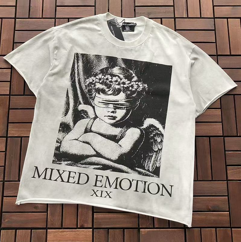 MIXED EMOTION T-SHIRT 55051528 (im 185CM 80KG iwear size S in the photo)