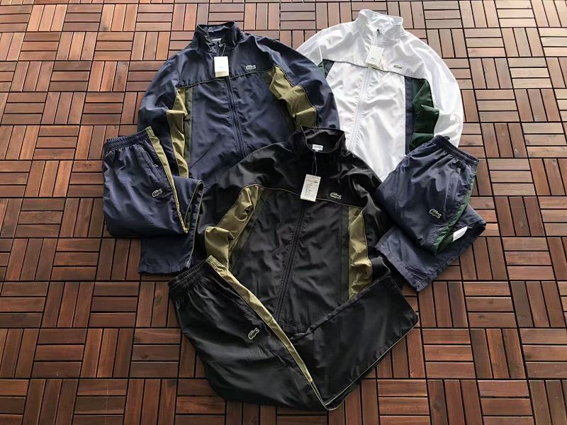 LACOSTE JACKET TROUSERS 11122103 (im 180CM 68KG iwear size L in the photo)