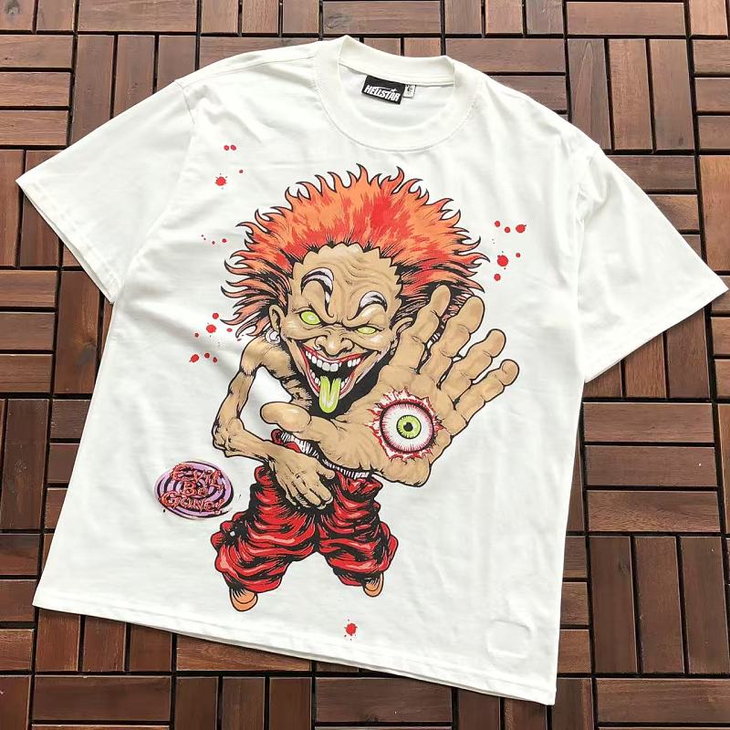 HELLSTAR T-SHIRT 55070363 (im 185CM 70KG iwear size S in the photo)