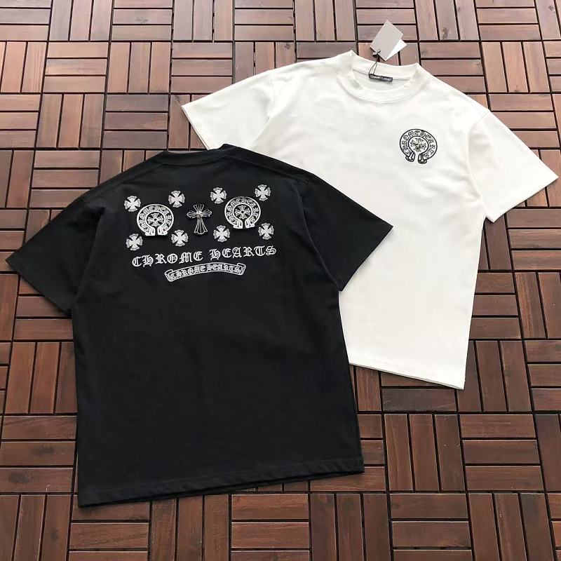 CHROME HEARTS T-SHIRT 55062922 (im 185CM 70KG iwear size L in the photo)