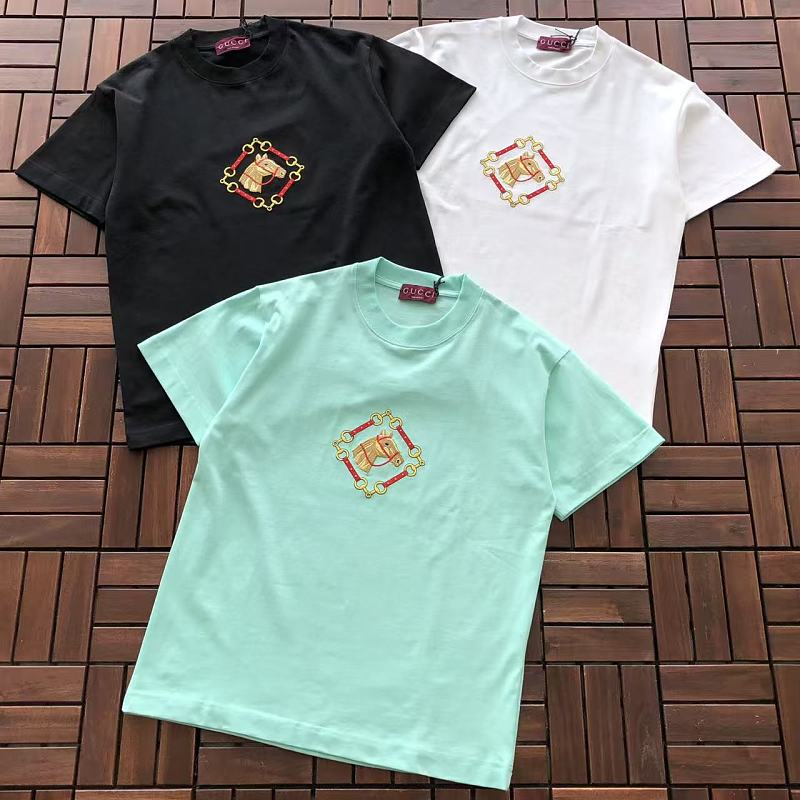 GUCCI T-SHIRT 77060108 (im 185CM 70KG iwear size S in the photo)