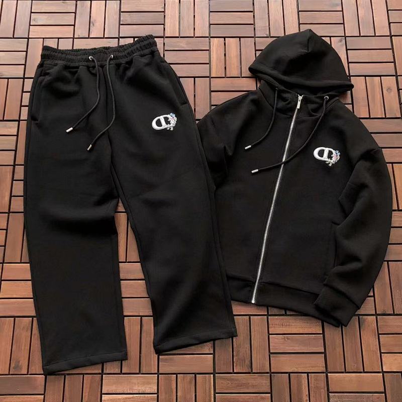 DIOR HOODIE TROUSERS 33122937 (im 180CM 68KG iwear size L in the photo)