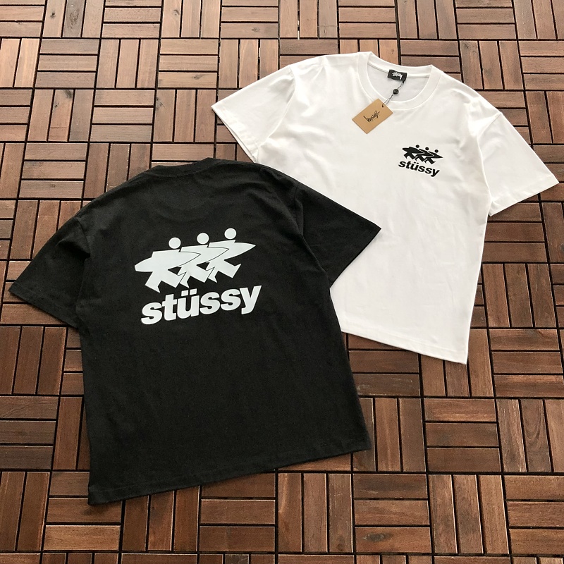 STUSSY T-SHIRT 88090638 (im 185CM 80KG iwear size M in the photo)