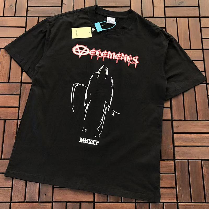 VETEMENTS T-SHIRT 66012533 (im 185CM 80KG iwear size M in the photo)
