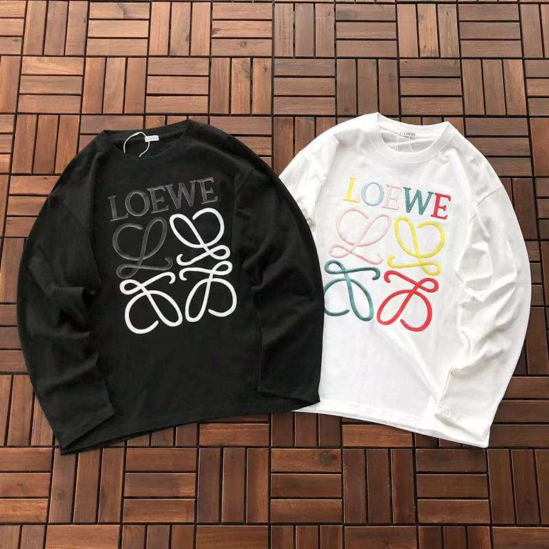 LOEWE LONG-SLEEVE 22103152 (im 176CM 58KG iwear size L in the photo)