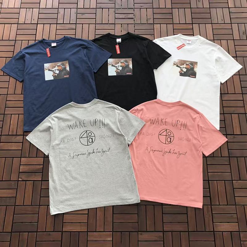 SUPREME & SPIKE LEE T-SHIRT 66010758 (im 185CM 80KG iwear size M in the photo)