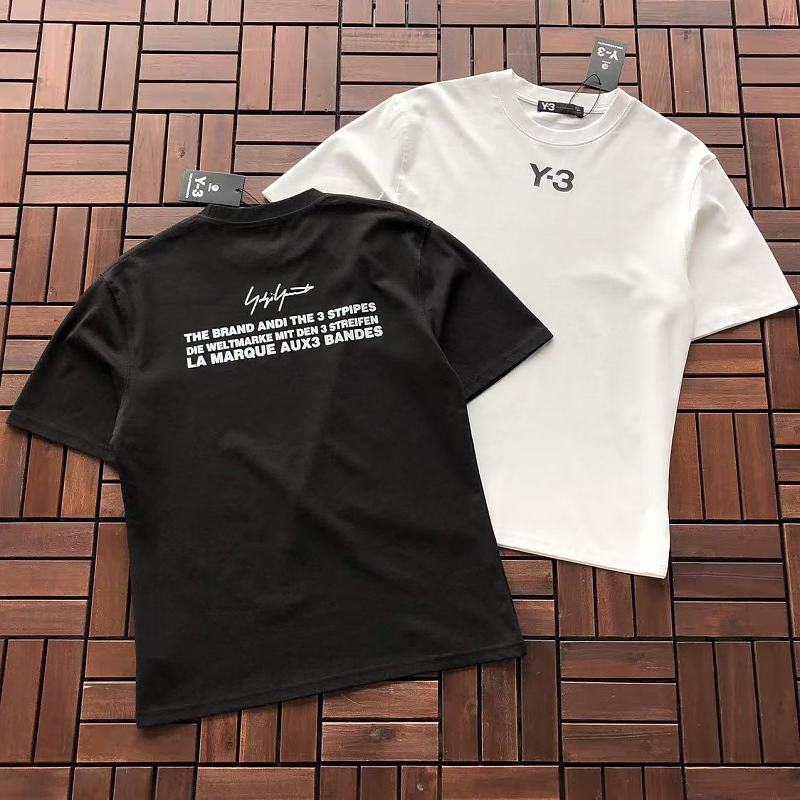 Y-3 & ADIDAS T-SHIRT 88070211 (im 185CM 80KG iwear size L in the photo)