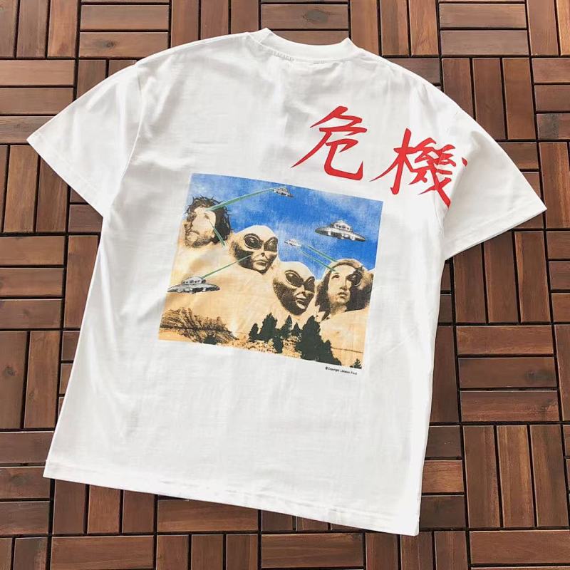 SAINT MICHAEL T-SHIRT 55020528 (im 176CM 58KG iwear size S in the photo)