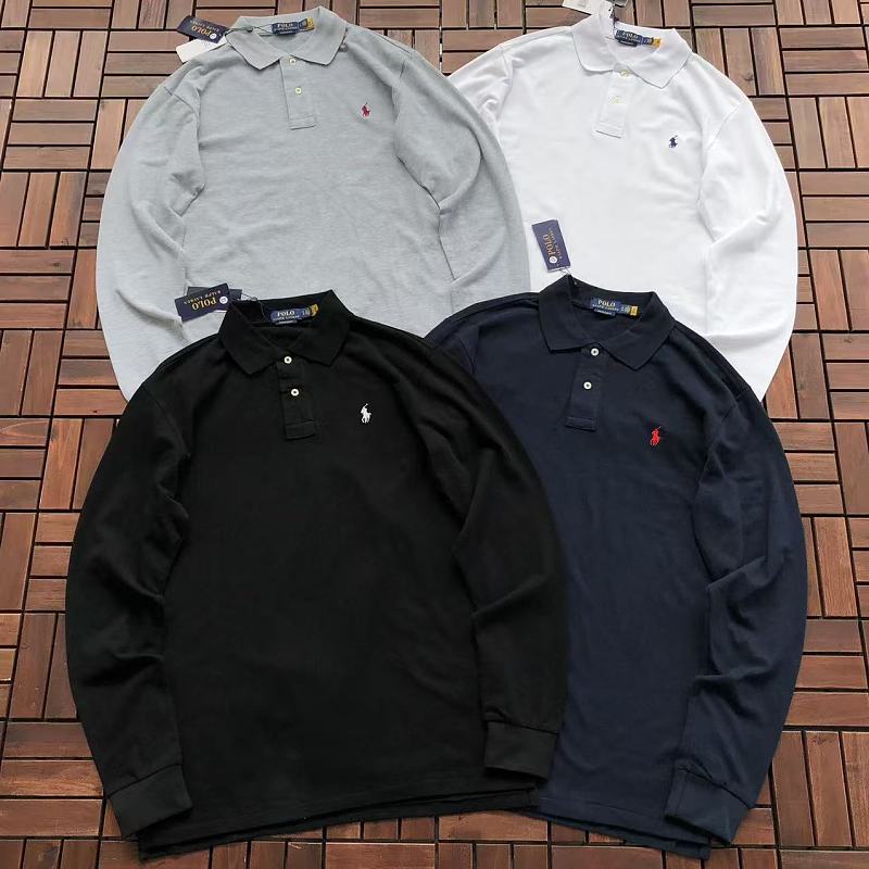 RALPH LAUREN LONG-SLEEVE POLO 66081015 (im 185CM 70KG iwear size XL in the photo)