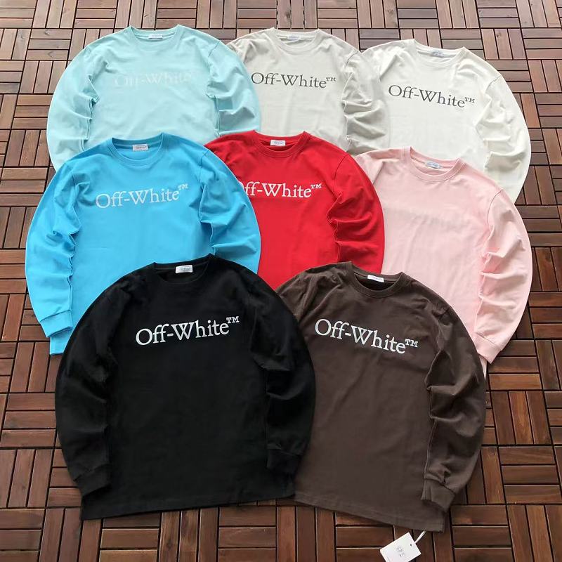 OFF-WHITE LONG-SLEEVE 55073144 (im 185CM 70KG iwear size M in the photo)