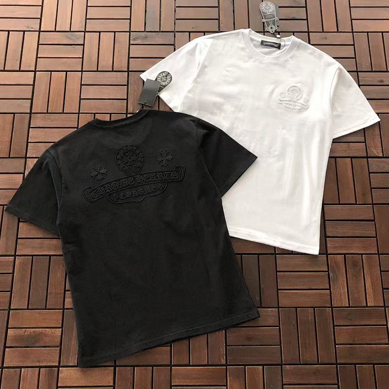 CHROME HEARTS T-SHIRT 55040510 (im 185CM 80KG iwear size S in the photo)