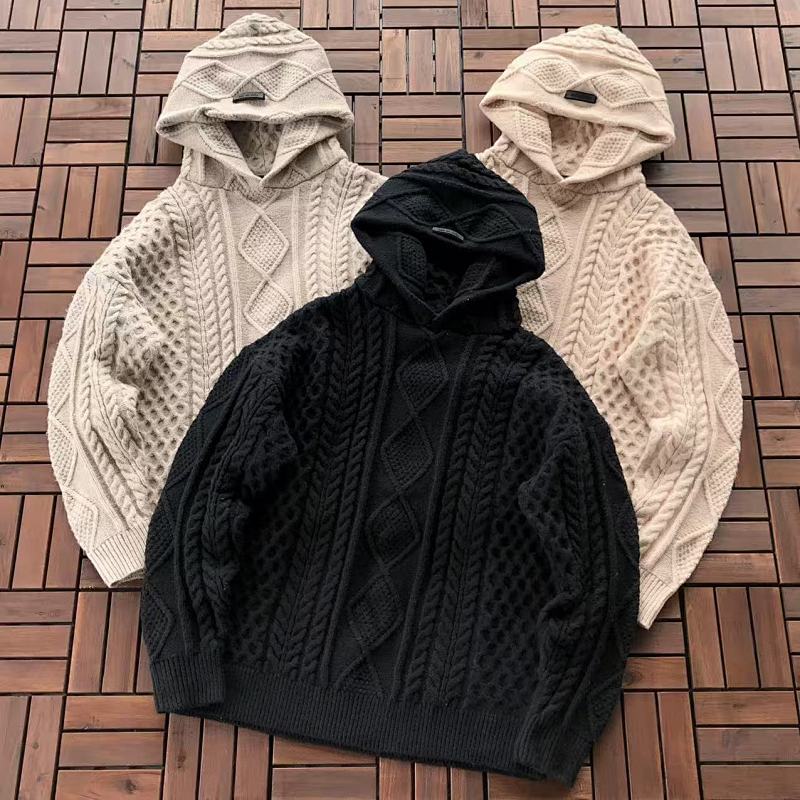 FOG SWEATER HOODIE 22102424 (im 172CM 66KG iwear size S in the photo)