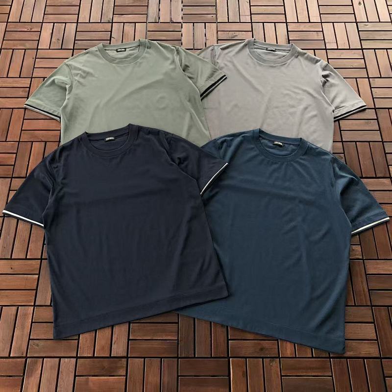 ZEGNA T-SHIRT 66012111 (im 185CM 80KG iwear size XL in the photo)